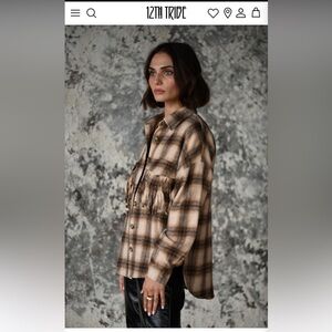 12th Tribe Women's “Devin Brown Fringe Shacket”